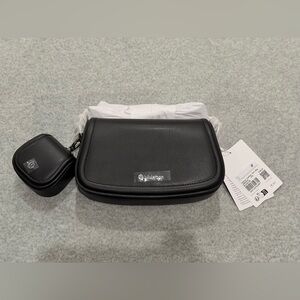 Lululemon Athletica Cactus Leather Black Mini Bag